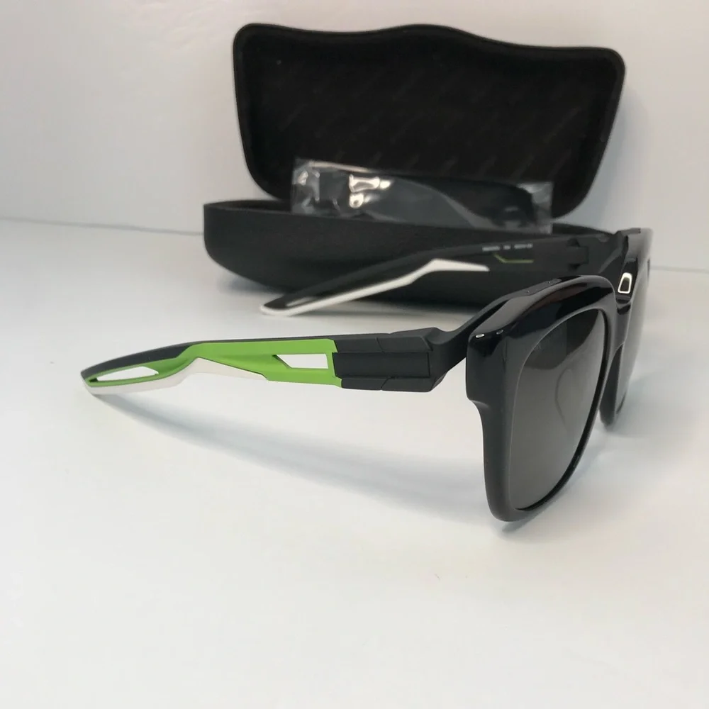 New Authentic Balenciaga Grey Square Unisex Sunglasses BB0025SA 004